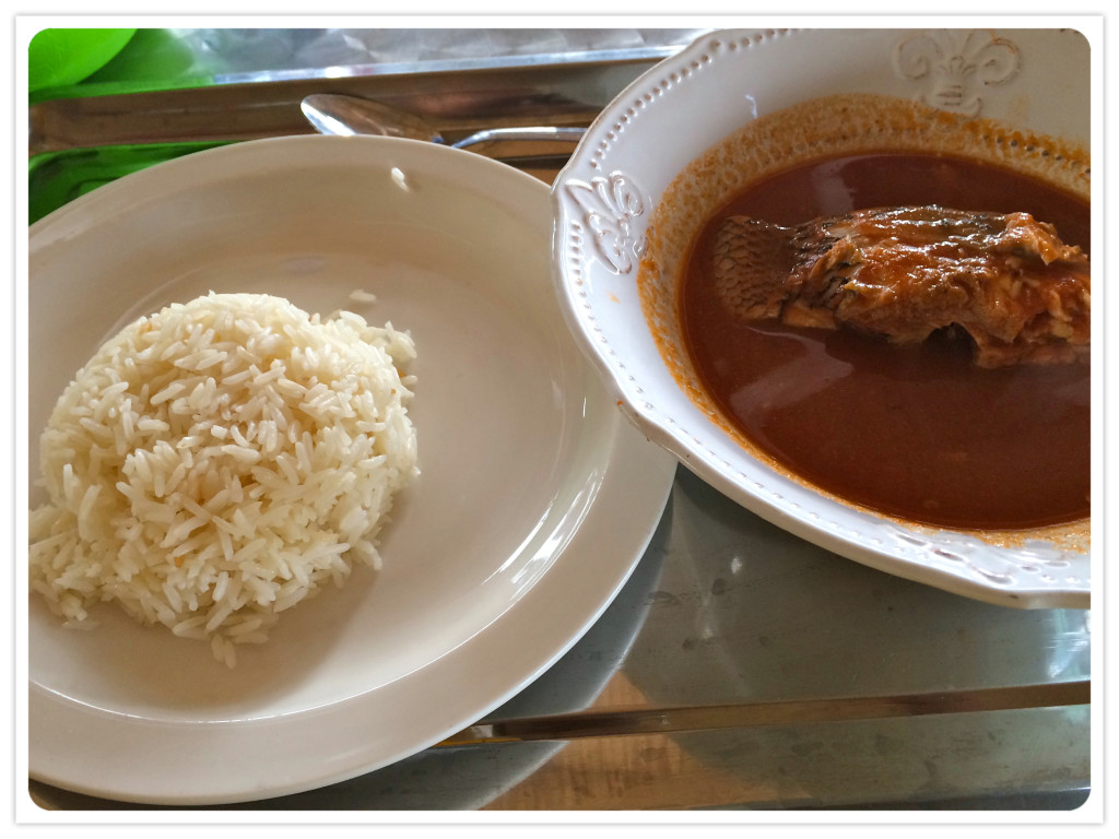 Bordered Fish Soup