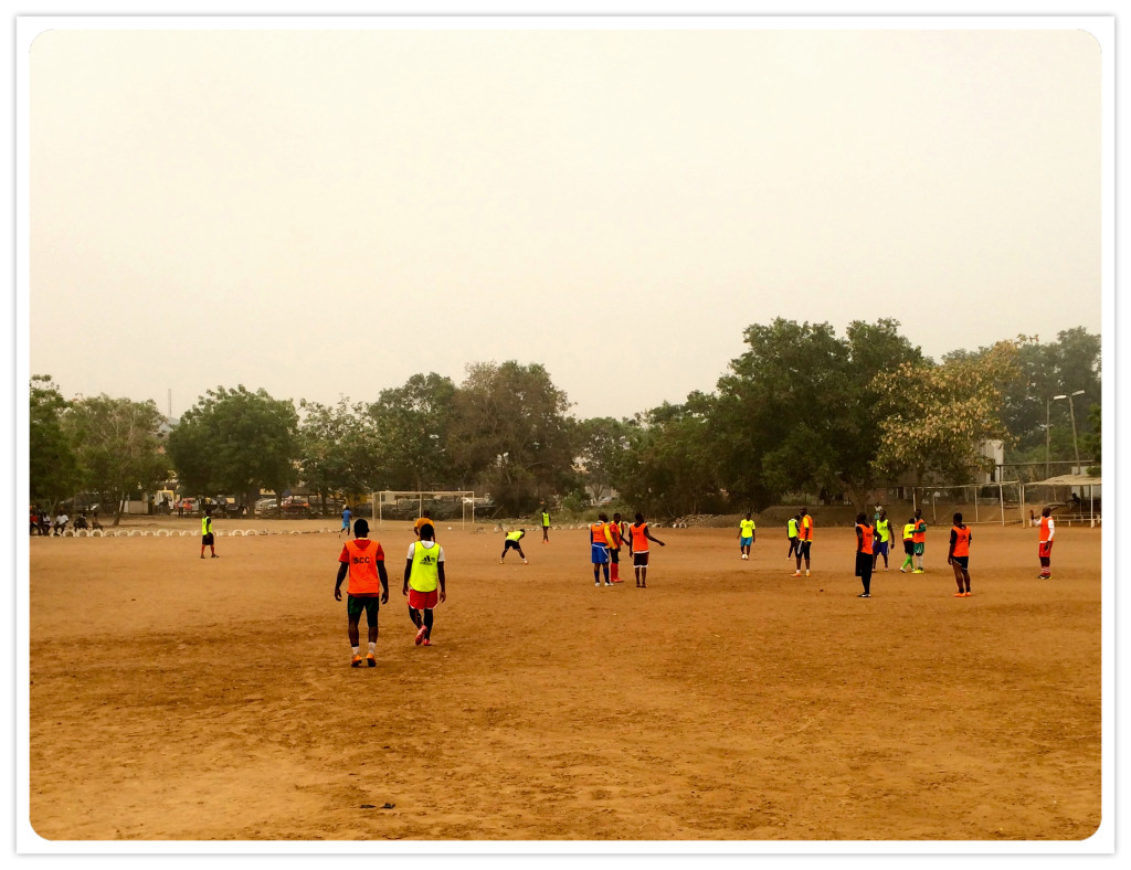 Bordered Soccer